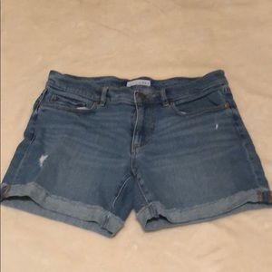 Loft jean shorts